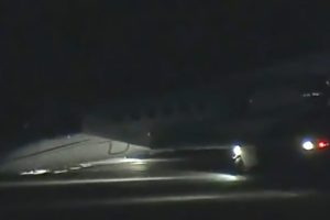 Viral Video: Plane Forced to Land Without Front Landing Gear at Los Angeles Airport