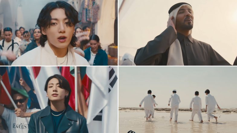 Watch: BTS Jungkook's FIFA World Cup 2022 Anthem 'Dreamers' is Out! The K-Pop Singer Explores Qatar in The Upbeat Music Video