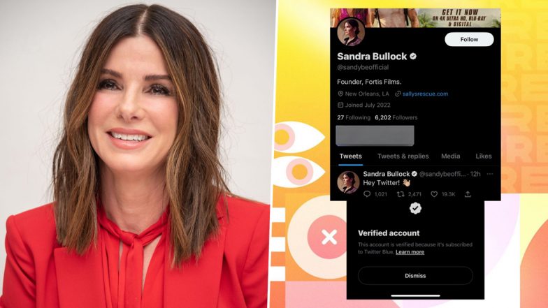 Sandra Bullock’s Fake Twitter Account Gets Verified Under Elon Musk’s Twitter Blue Program; Handle Goes Viral!