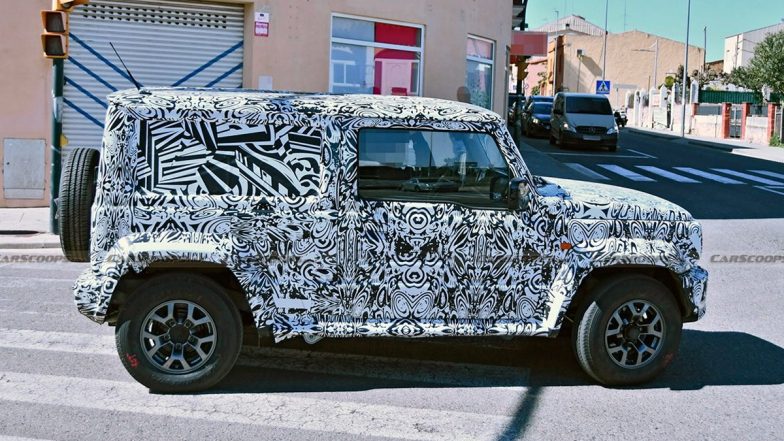 Maruti Suzuki Jimny Five-Door 7-Seater Variant Gets Spied, Know All New Details Here