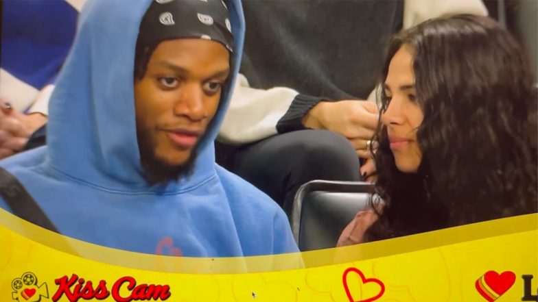 WATCH: Shai Gilgeous-Alexander’s Girlfriend Hailey Summers Awkwardly Caught on ‘Kiss Cam’ Talking With Another Boy During NBA Game; Video Goes Viral Online