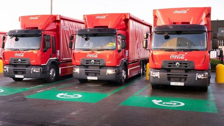 Coca-Cola Launches Its Renault Electric Trucks Beating Pepsi’s Tesla Semi Launch