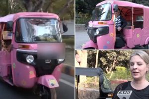 Diplomacy on the Road: US Woman Diplomats Break Away From Lavish Lifestyles for Personalised ’Auto-Rickshaws’ (Watch Video)