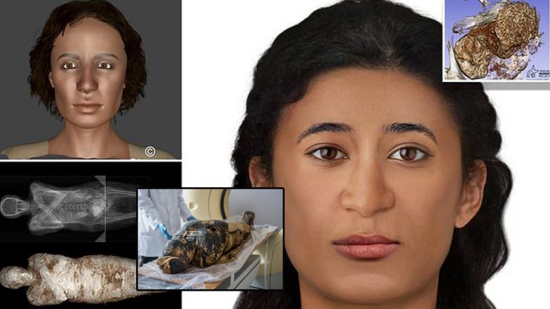 The Mystery Lady! Scientists Reconstruct Face of ‘World’s First Pregnant Egyptian Mummy’ Who Died 2000 Years Ago With Unborn Baby (View Tweet)