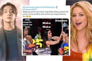 BTS Jungkook’s Dreamers vs Shakira’s Waka Waka, Netizens Share Funny Memes To Pick Their Favourite FIFA World Cup Song! (Watch Videos)