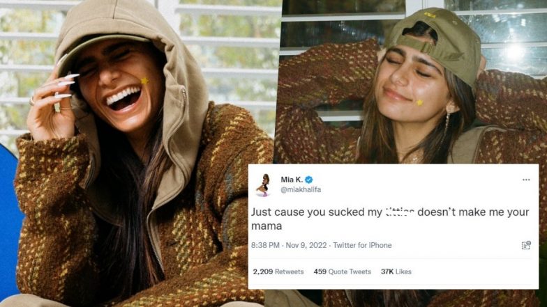 Ex-XXX Pornstar, Mia Khalifa Divides Twitter With Racy Tweet About ‘Sucking Her T***ies’! Everything You Need To Know