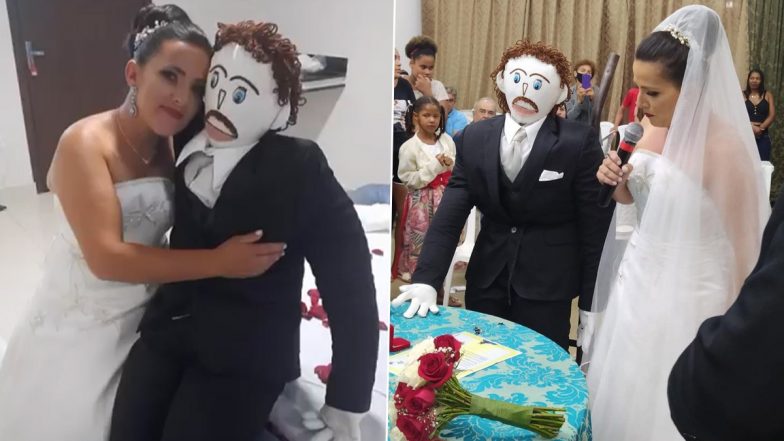 Trust Issues With Toy! Brazilian Woman Who Married Rag Doll Claims Her Relationship is 'Hanging On A Thread' After Her Handmade Husband 'Cheated'