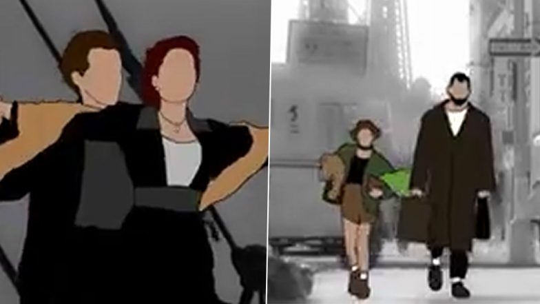 Viral Video: This Beautiful Animated Montage of Movie Scenes From Nosferatu to Titanic to La La Land Will Charm Any Cinephile – Watch