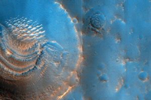 Mysterious Shapes on Mars? NASA Images Spot Curious Deposits Inside Craters on the Red Planet