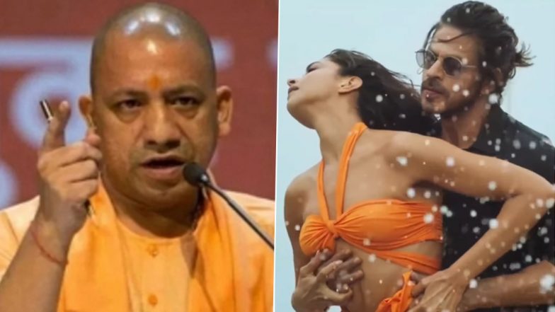 Pathaan: FIR Lodged for Morphing Yogi Adityanath’s Picture in ‘Besharam Rang’ Still of Deepika Padukone-Shah Rukh Khan and Sharing it On Twitter