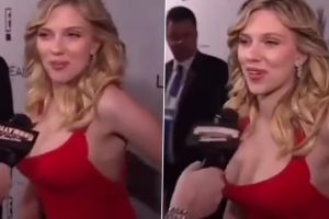 Old Video of Woman Disappearing Behind Scarlett Johansson on Red Carpet Goes Viral Again; Mystery Solved! Here’s What Actually Happened