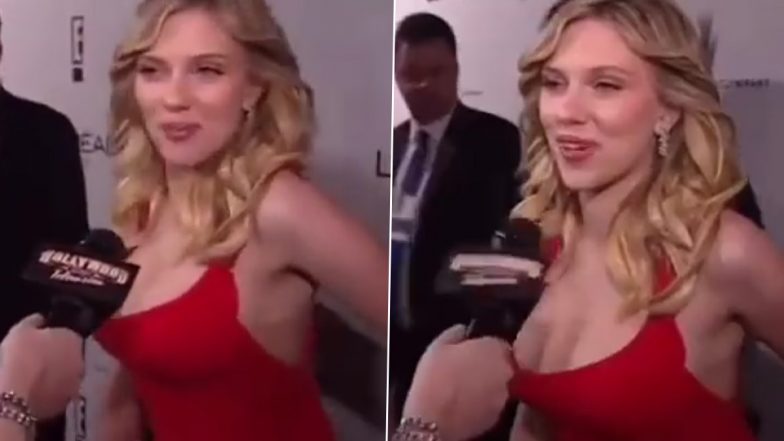 Old Video of Woman Disappearing Behind Scarlett Johansson on Red Carpet Goes Viral Again; Mystery Solved! Here’s What Actually Happened