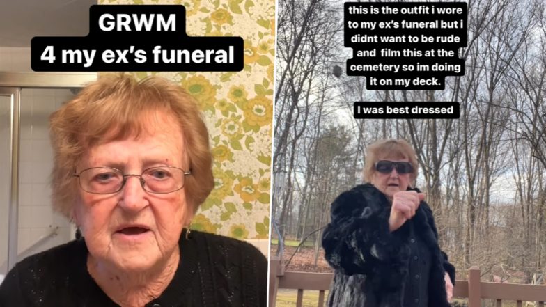 92-Year-Old Grandma Puts On Makeup and Dresses Up to Attend Ex-Boyfriend’s Funeral, Becomes Internet Phenomenon; Watch Viral Videos