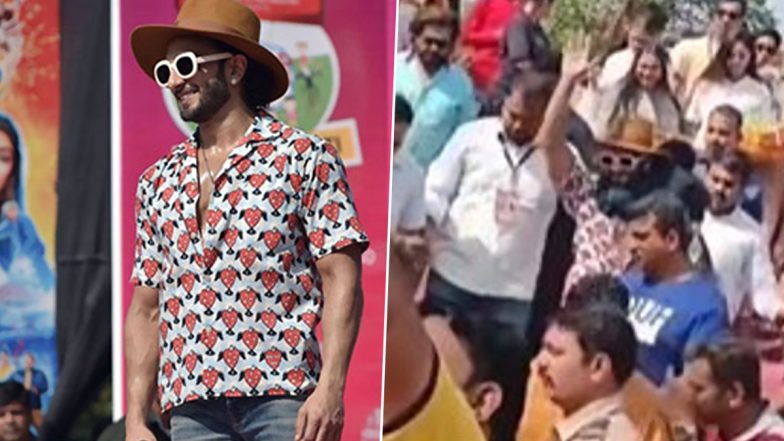 Ranveer Singh’s Gesture of Carrying a Child to Protect Him From Crowd is Winning the Internet