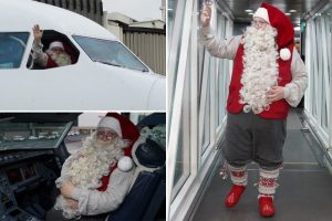 Christmas 2022: Finnair Brings Santa Claus to India at Mumbai Airport for First Time Ever (See Pics)