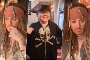 Johnny Depp Returns As Captain Jack Sparrow for Terminally Ill YouTuber ‘Captain Kori’ To Help Reach 100k Subscribers! (Watch Video)