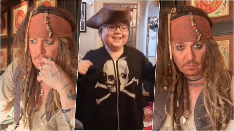 Johnny Depp Returns As Captain Jack Sparrow for Terminally Ill YouTuber ‘Captain Kori’ To Help Reach 100k Subscribers! (Watch Video)