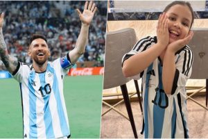 Ziva Singh Dhoni Flaunts Lionel Messi-Signed Argentina Jersey, See MS Dhoni Daughter’s Adorable Photos on Instagram