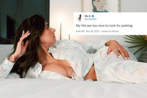 Mia Khalifa Shares NSFW Tweet ‘My Tits Are Too Nice To Look for Parking,’ Racy Message on Twitter Goes Viral!