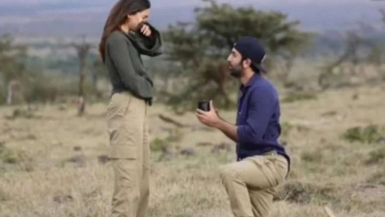 Ranbir Kapoor Proposing to Alia Bhatt In This Unseen Photo Takes the Internet by Storm!