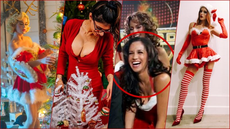 Meghan Markle to Mia Khalifa As Sexy Santa! This Merry Christmas 2022, Take Inspiration From Past Looks of These Celebs To Spice Up the Holiday Season