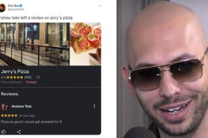 Andrew Tate Arrested Funny Memes and Jerry's Pizza Jokes Go Viral As ‘Top G’ Influencer Gets Detained in Romania, Faces Human Trafficking Charges
