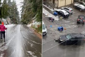 Bomb Cyclone Videos: From Car Slide to Boiling Water Turning Into Snow, These Clips Show Drastic Effects of Winter Storm in US