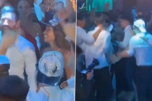 Lionel Messi Sings ‘Muchachos’ at Niece’s Birthday Party in Rosario With Wife Antonela Roccuzzo, Family and Friends; Watch Viral Video