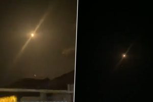 UFO Shot Down? Russian Air Defences Claim To Destroy Mysterious Ball-Shaped Object Near The Sea of Azov; Watch Viral Video