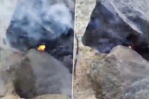 Vibranium Found For Real? Video Showing 'Electrically Charged Rocks' Sparkling When Rubbed Against Each Other Goes Viral, Looks Unreal!
