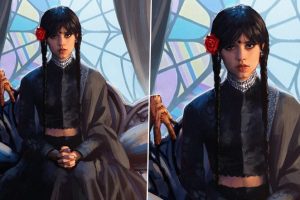 Desi Wednesday Addams! Artist Makes Indian Version of Jenna Ortega's Character From the Supernatural-Comedy Series (See Pic)