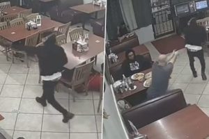 Thief Trying to Rob People With Fake Gun Shot Dead By Customer 9 Times At US Restaurant; Watch Video 