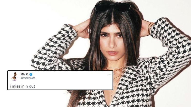 Former Pornhub.com Queen Mia Khalifa's 'In and Out' Tweet Goes Viral; Check Out Fans' Best Sexual Innuendos and Responses