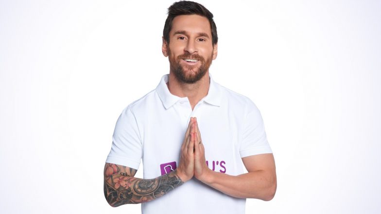 Lionel Messi Does a Namaste, Bats for ‘Education For All’ Initiative As BYJU’s Global Brand Ambassador (View Instagram Post)