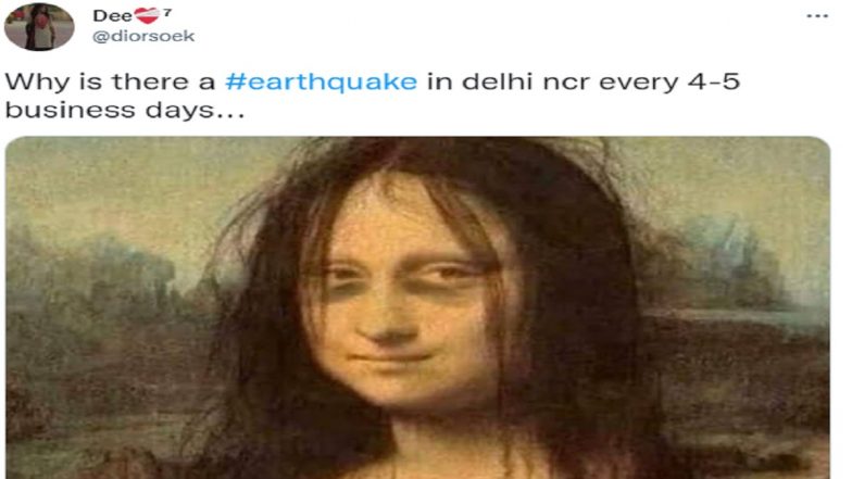 Earthquake in Delhi-NCR Funny Memes Go Viral, Netizens Resort to Jokes to Relieve Tension As Tremors Felt in National Capital