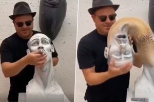 Artist Felix Semper Showcases Baffling Stretchable Paper Sculpture; It Will Make Your Eyes Pop Out!