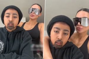 North West Dresses Up as Her Dad, Kanye West, in A New TikTok Video; Internet Loves It