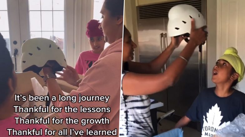 Tina Singh, Sikh Woman From Canada Makes Turban-Friendly Helmet for Her Kids, Video Goes Viral