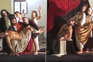 Theatre Artists Recreate Caravaggio’s Biblical Art; Video of the Live Paintings With Accurate Postures and Expressions Goes Viral