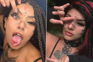 Black Eyes? Brazil Model Gets Her Eyeball Tattooed; Fans Raise Concern That She Could Go Blind; See Pics
