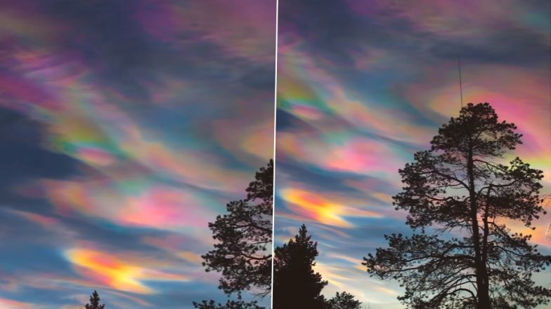Rare Rainbow Clouds Appear Over Finland! Video of The Spectacular Atmospheric Phenomenon Will Wow You