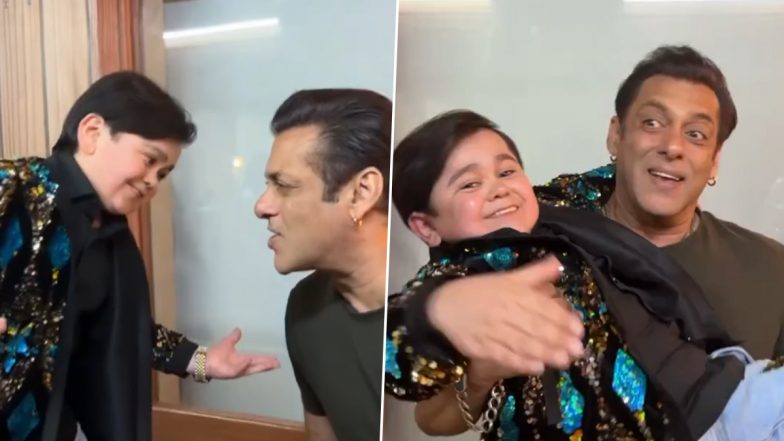 Salman Khan and Abdu Rozik Groove To 'Oh Oh Jane Jaana' Song From Pyaar Kia To Darna Kya (Watch Video)