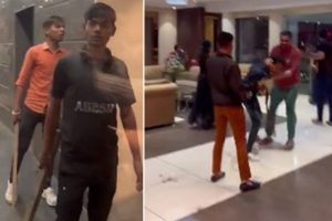 Ghaziabad: Pre-Wedding Cocktail Party Turns Into Brutal Fight; Groom, Guests Molested, Beaten by Hotel Bouncers and Staff in Masuri (Watch Video)