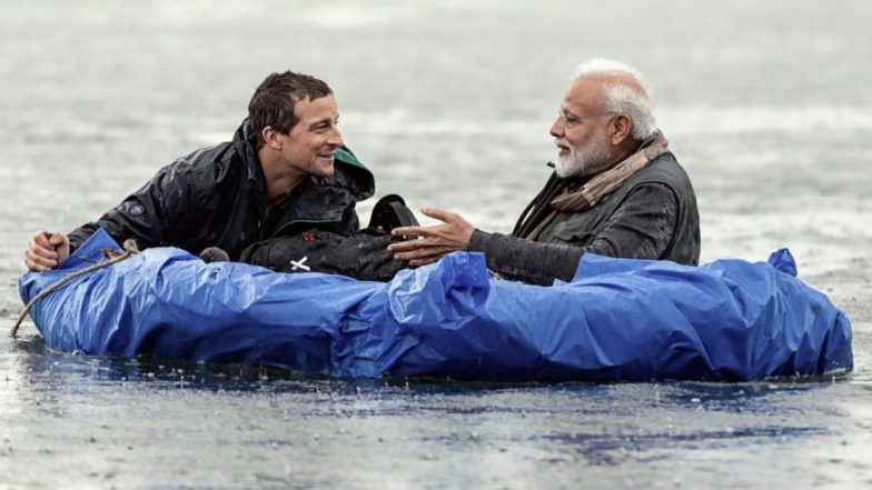 Bear Grylls Shares Photo of His 'Very Wet Rainforest Adventure' With PM Narendra Modi From 'Man Vs Wild' 2019 Episode Shot In Jim Corbett National Park