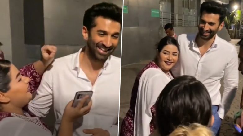 Aditya Roy Kapur Feels Uncomfortable When Female Fan Tries To Kiss Him Forcefully, Actor's Response Wins Heart! (Watch Video)