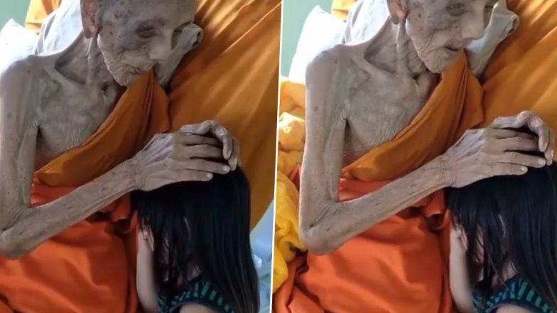 Viral Video of '178-Year-Old Chinese Man, Believed To Be Oldest Person on Earth' Real or Fake? Clip of Late Buddhist Monk Luang Pho Yai Goes Viral With False Narrative