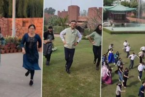 RRR Impact: South Korean Ambassador of India Chang Jae-Bok Takes ‘Naatu Naatu’ Dance Challenge With Embassy Staff in This Viral Video- WATCH