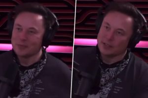 Elon Musk Shares Video Featuring Himself on Joe Rogan's Podcast With AI-Generated Voices, Says He Wants to Recover Low Tesla Stock Price by Sharing Nudes on His OnlyFans Account