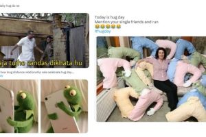 Hug Day 2023 Funny Memes and Jokes: Check Out Hilarious Posts That Will Make You Feel Less Single During Valentine's Week