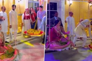 Pakistani Bride Weighed in Gold Blocks at Lavish Wedding in Dubai, Video Goes Viral